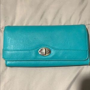 Teal wallet